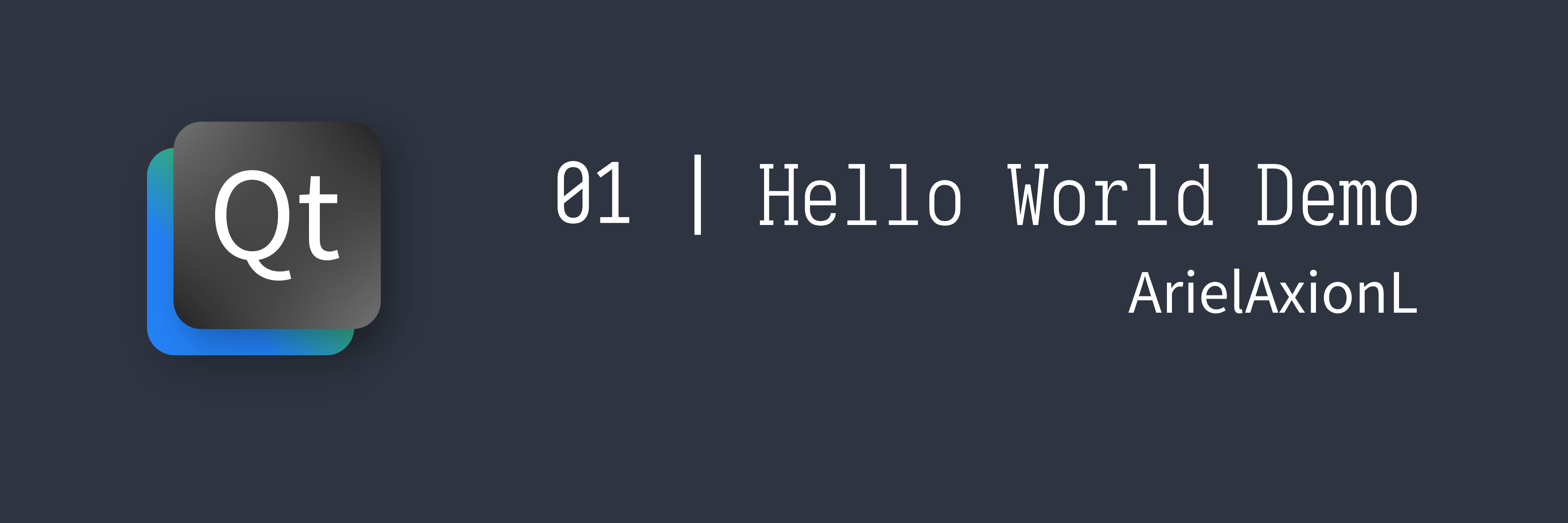 [OhMyQt 系列] 01_HelloWorld的配图